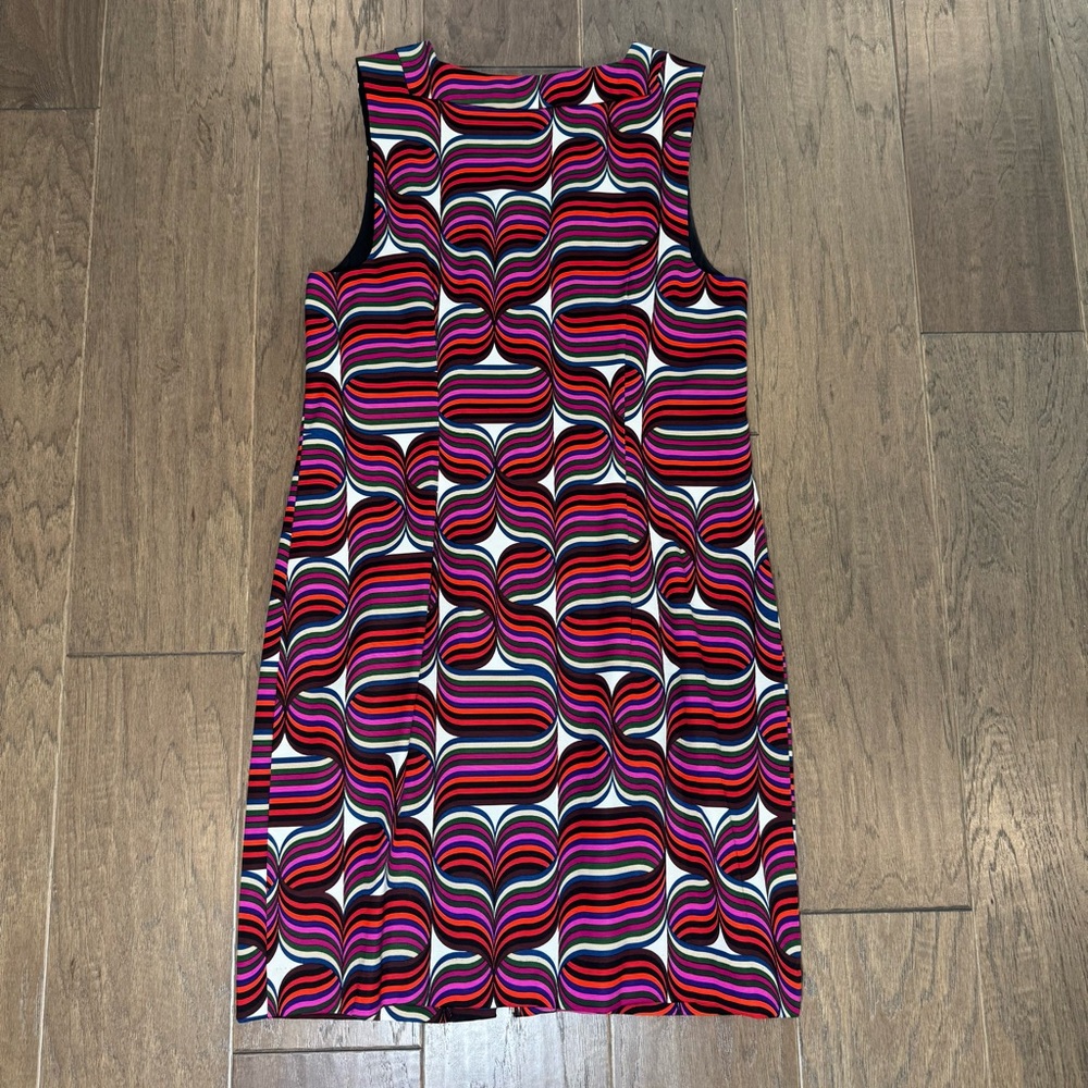Trina Turk Zip-Front Midi Sheath Dress - Picture 3 of 16